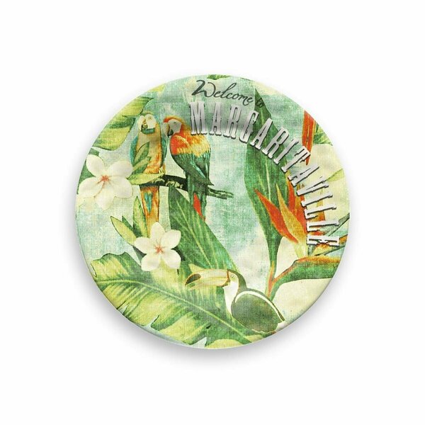 Tarhong Vintage Salad Plate, Set of 6 - Tropical PVI1085ASPTP